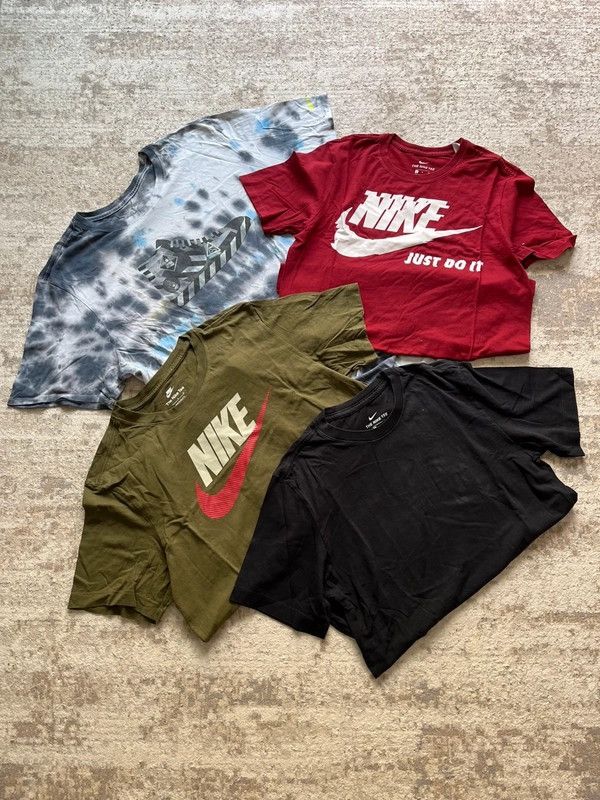 Nike Nike Sz L / S / M Lot x4 T-Shirt Size US M / EU 48-50 / 2 - 1 Thumbnail