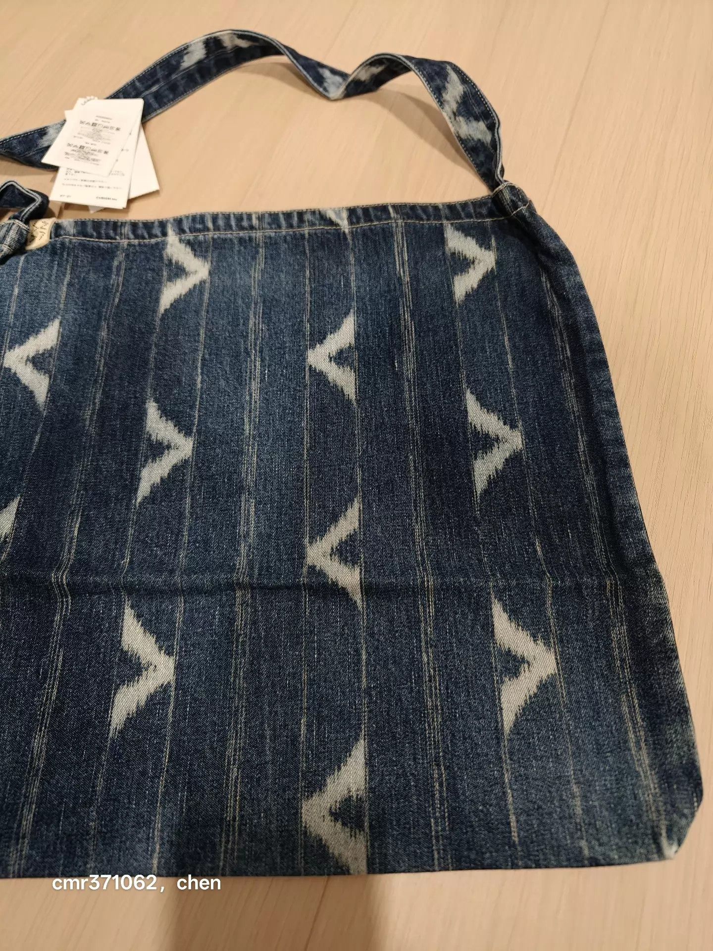 Visvim visvim 22ss Spot Record Bag Denim Indigo Wabash Kasuri Excl Size ONE SIZE - 4 Thumbnail