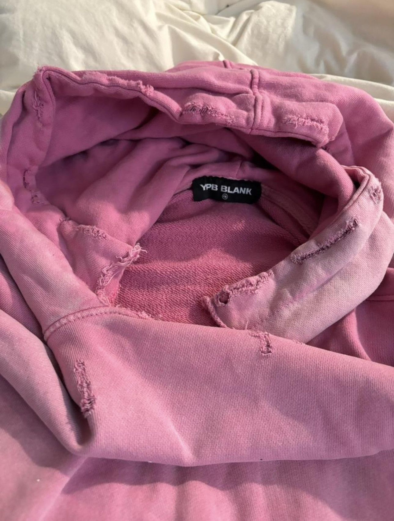 Other Distressed pink hoodie Size US XXL / EU 58 / 5 - 2 Thumbnail