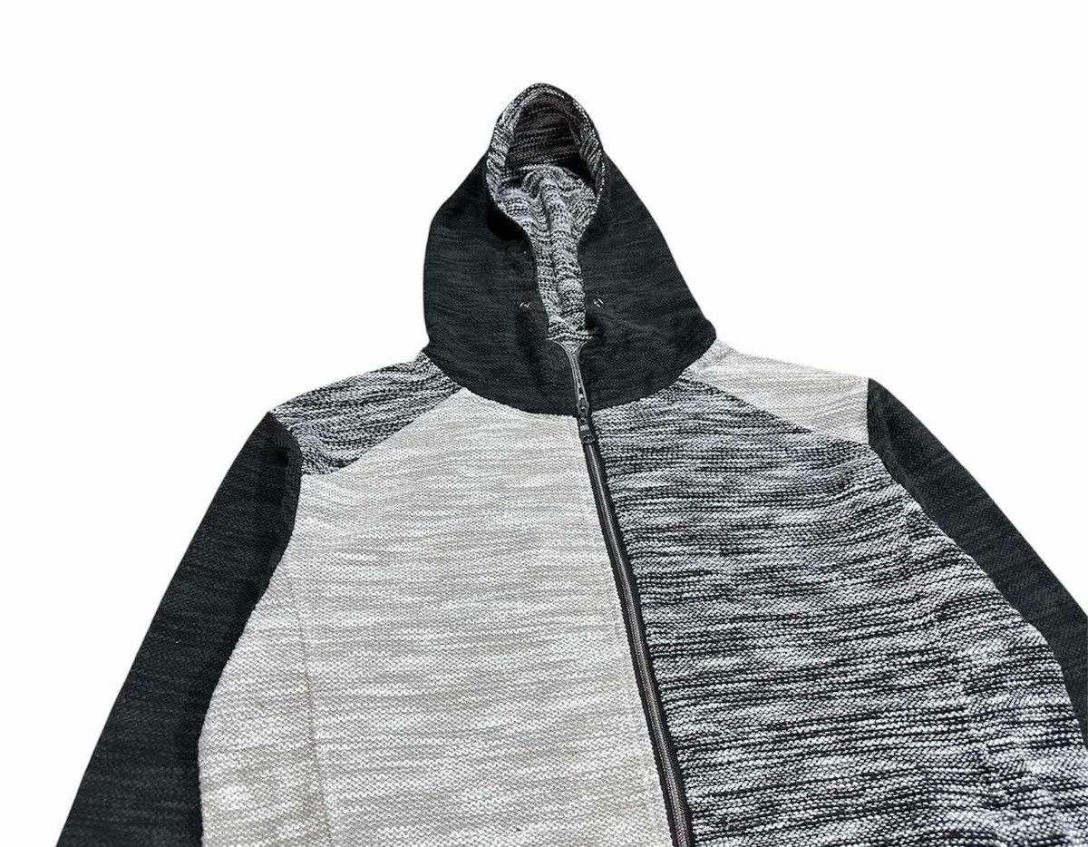 If Six Was Nine × Japanese Brand × semanticdesign 🔥Sick Y2K Semantic Design Double Knit Hoodie Zip Up Size US XL / EU 56 / 4 - 2 Thumbnail