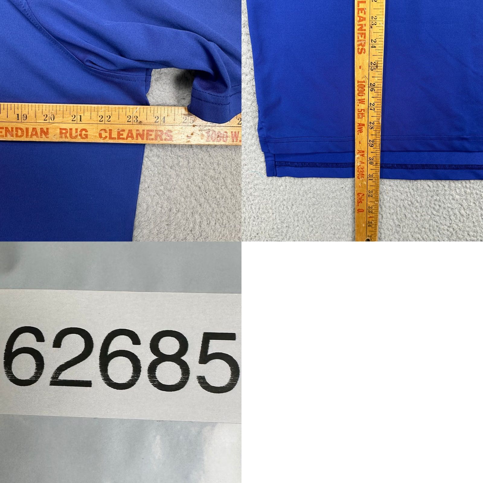 Vintage Fairway & Greene Golf Polo Shirt Men Large Blue Athletic Stretch Logo Rugby Short Sleeve Chest 47 Inches Solid Pattern VINTAGE? No (not vintage) Size US L / EU 52-54 / 3 - 8 Thumbnail