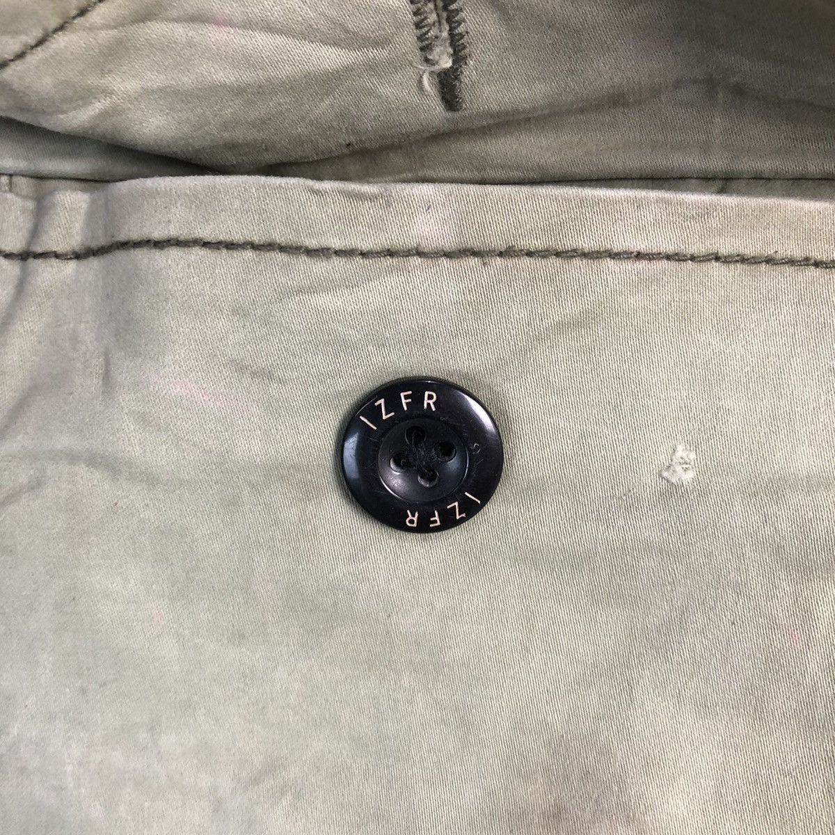 Japanese Brand IZRF Military Green Cargo Multipocket Pants #A1158 Size US 31 - 13 Thumbnail