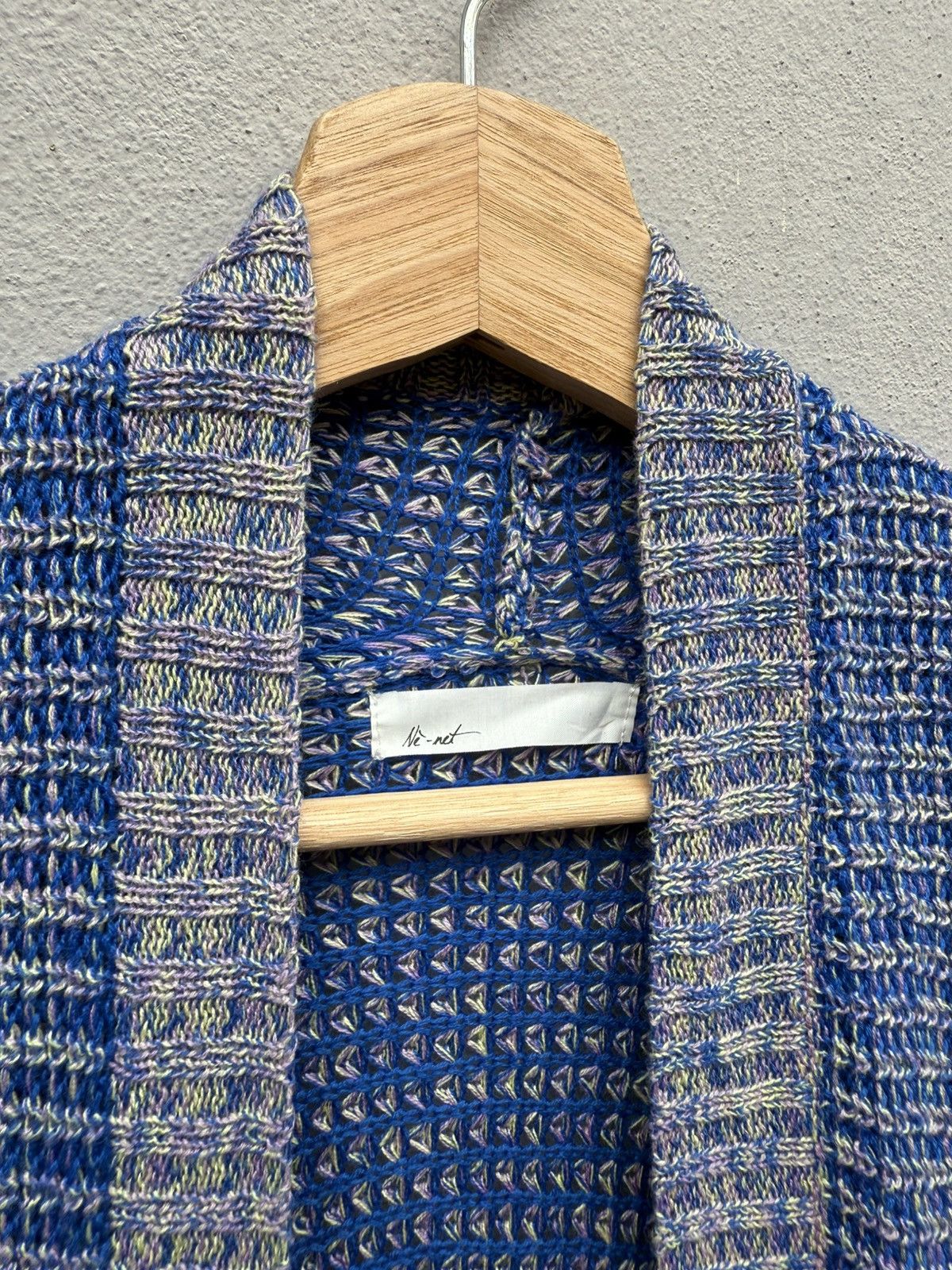 Issey Miyake Ne-net by ISSEY MIYAKE Knit Cardigan Size M / US 6-8 / IT 42-44 - 3 Thumbnail