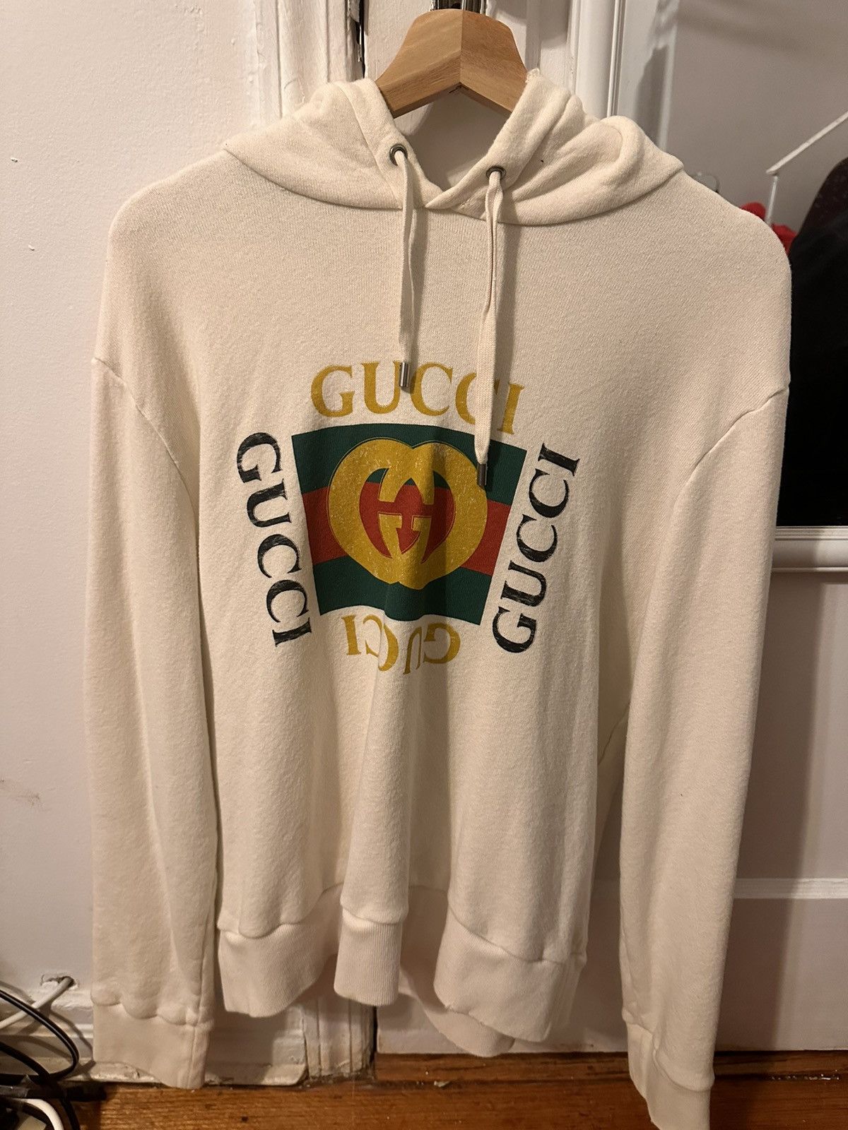 Gucci Gucci Box Logo Hoodie Size US M / EU 48-50 / 2 - 1 Thumbnail