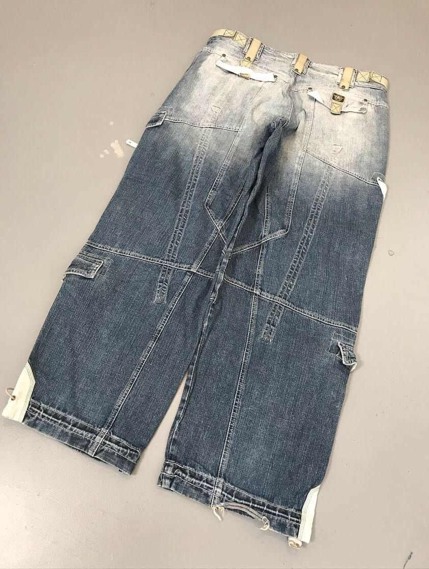 JNCO × Jet Lag × Southpole Rare vintage Jet lag multi pocket cargo denim Size US 38 / EU 54 - 9 Thumbnail