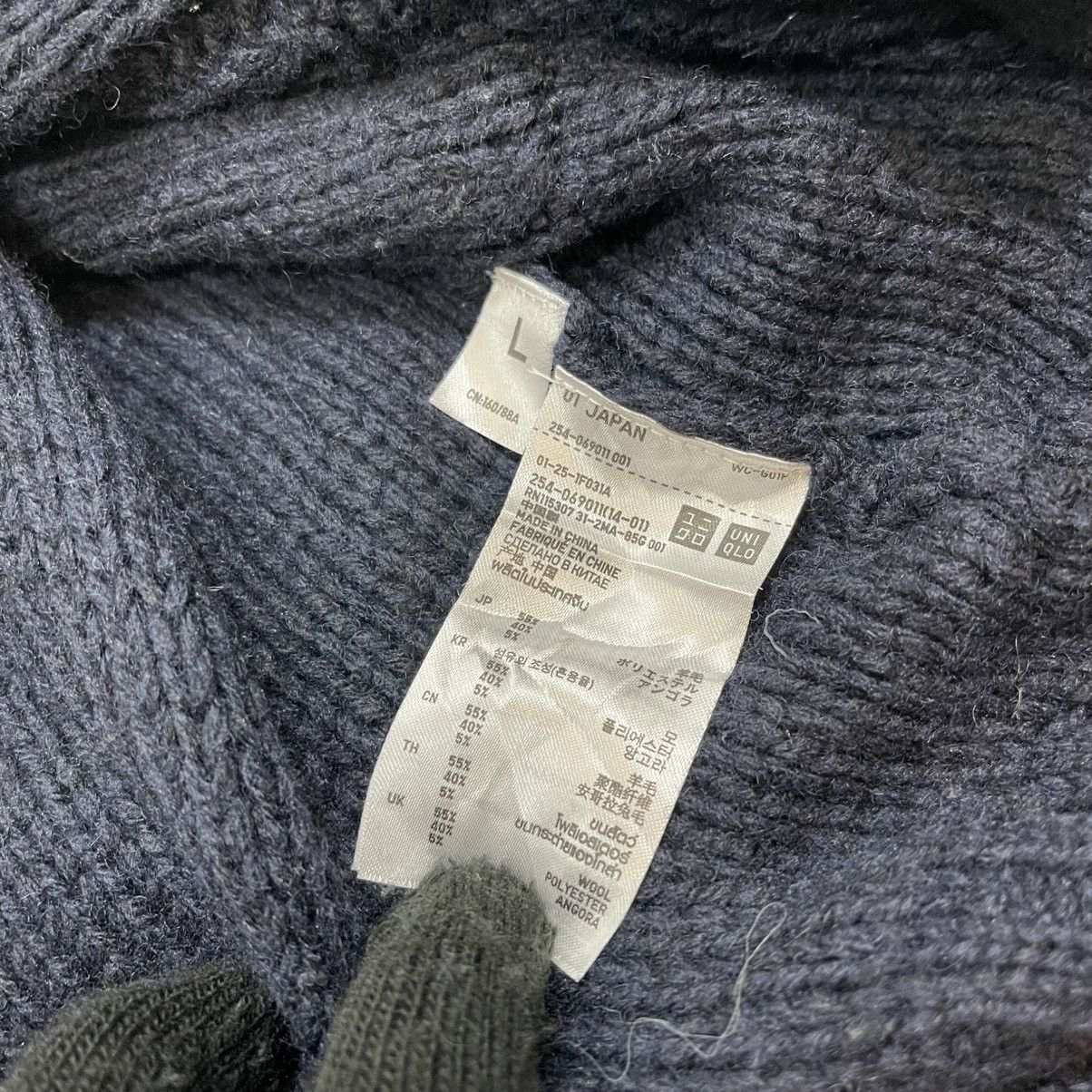 Uniqlo Uniqlo Navy Long Cardigan With Hooded Size M / US 6-8 / IT 42-44 - 6 Thumbnail