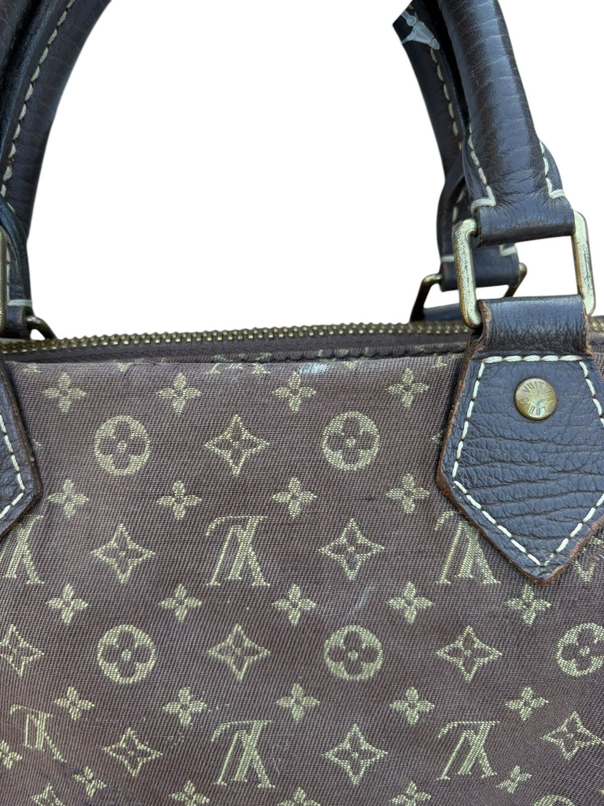Louis Vuitton Louis Vuitton Speedy 30 Cloth Size ONE SIZE - 16 Thumbnail