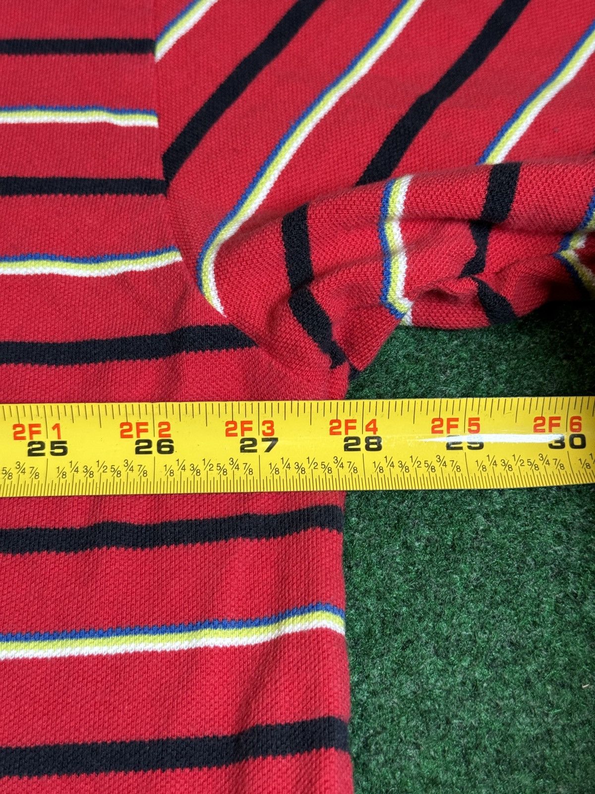 Southpole × Vintage Vintage Y2K Southpole Striped Red Mens 4XL Polo T Shirt Size US XXL / EU 58 / 5 - 5 Thumbnail