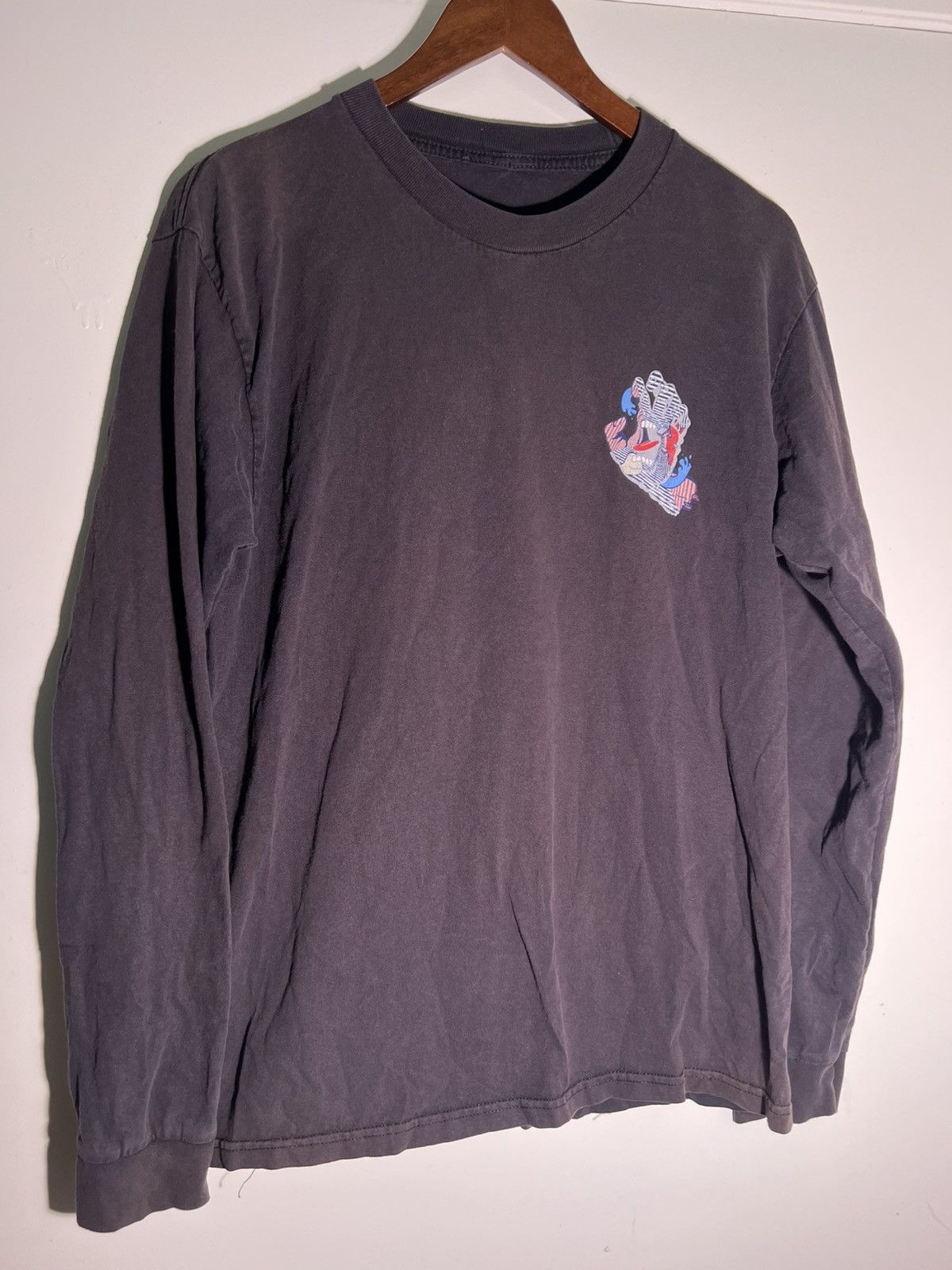 Vintage Y2K 2000’s VTG Vintage Santa Cruz Monster Hand Retro T Shirt Size US M / EU 48-50 / 2 - 2 Thumbnail