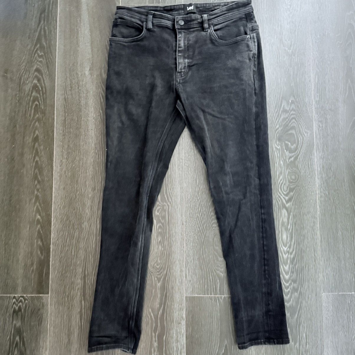 Lee Lee Z-Two Black Jeans Size 33 Size US 33 - 3 Thumbnail