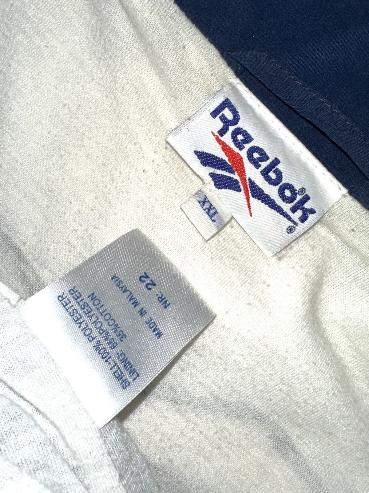 Reebok Vintage Reebok Big Logo Track Jacket Pittsburgh Steelers Size US XXL / EU 58 / 5 - 5 Thumbnail