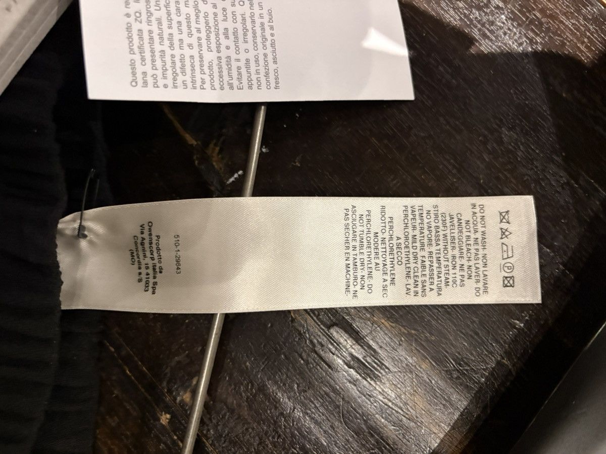 Rick Owens RICK OWENS DRAWSTRING SLIM LONG Size 50R - 7 Thumbnail
