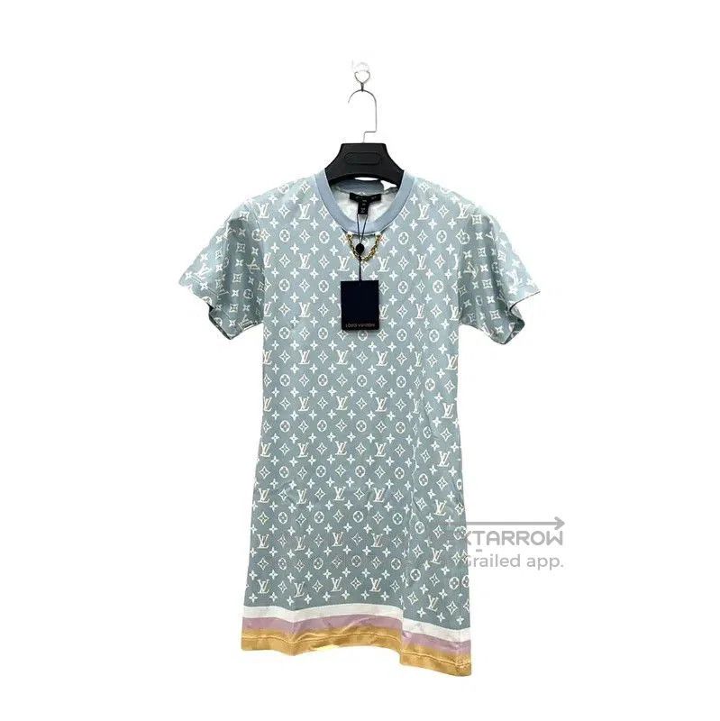 Other Louis Vuitton Sky Blue Women's Dress . Size XS / US 0-2 / IT 36-38 - 2 Thumbnail