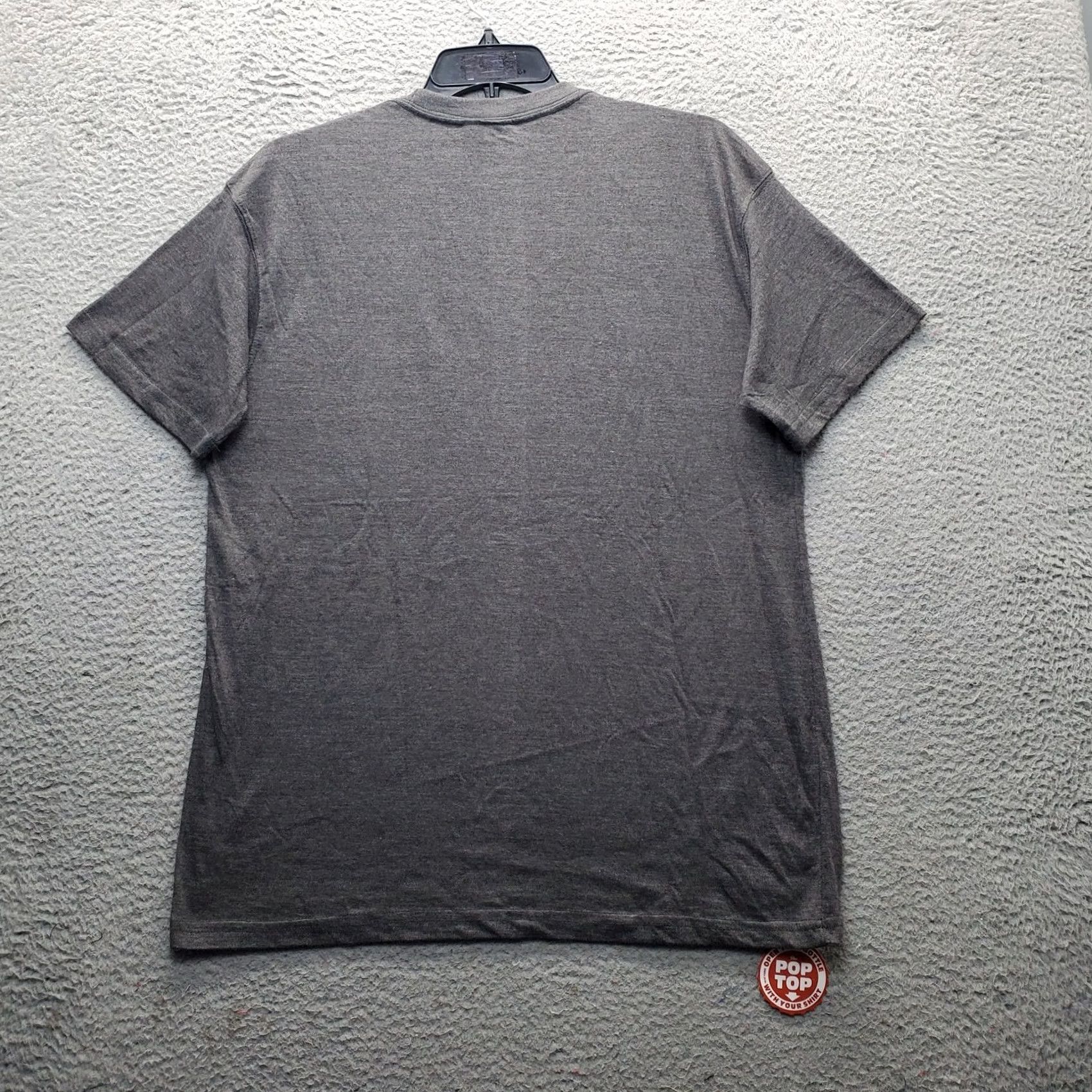 Vintage J. America Mens XL T-Shirt Gray Dad Life Graphic Short Sleeve Crew Neck Pullover Size US XL / EU 56 / 4 - 2 Thumbnail