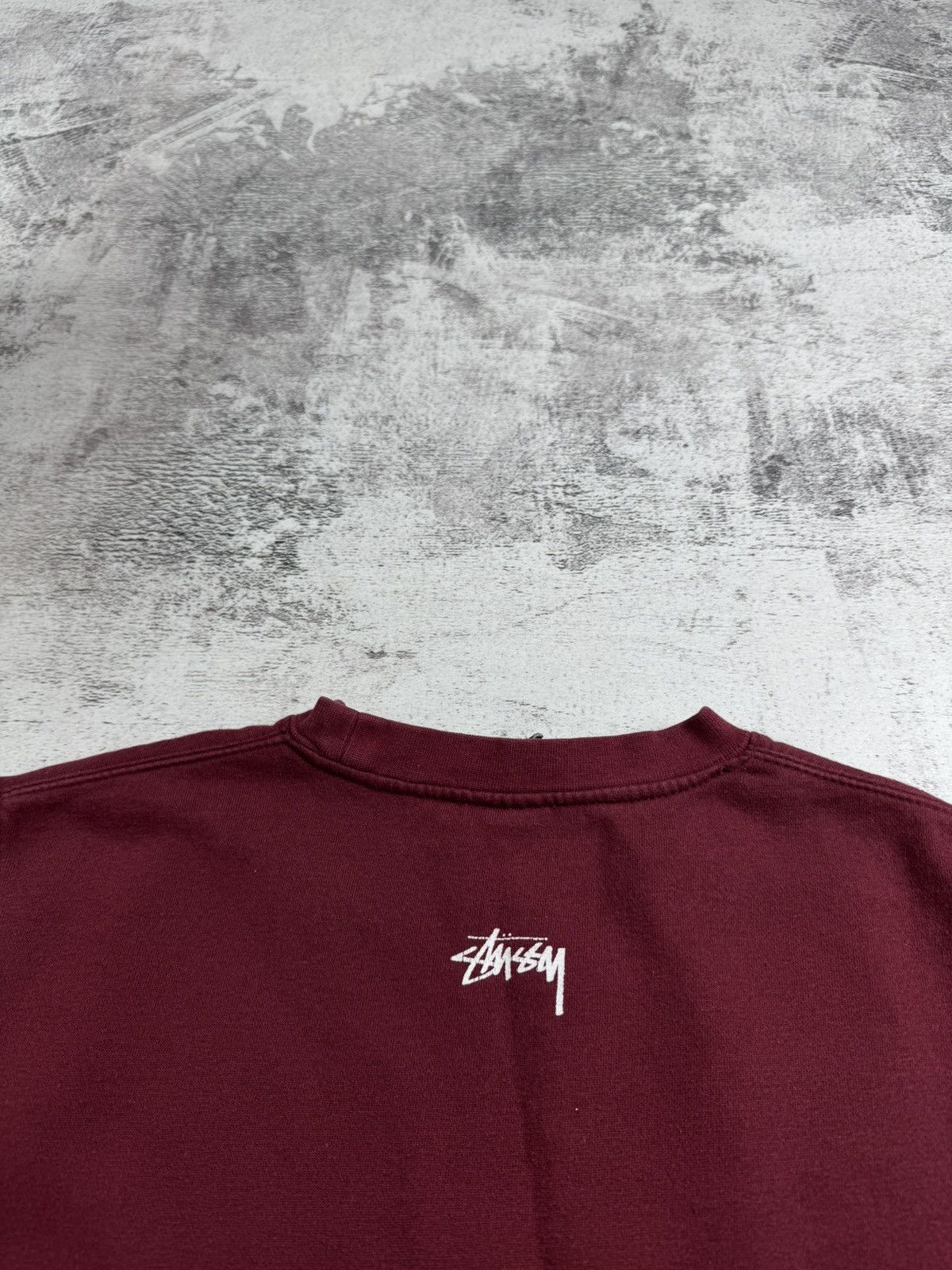 Stussy Stussy Hold Down The Crown Logo Medium Red Skate Rap Hip Hop Sweatshirt Hoodie Size US M / EU 48-50 / 2 - 10 Thumbnail