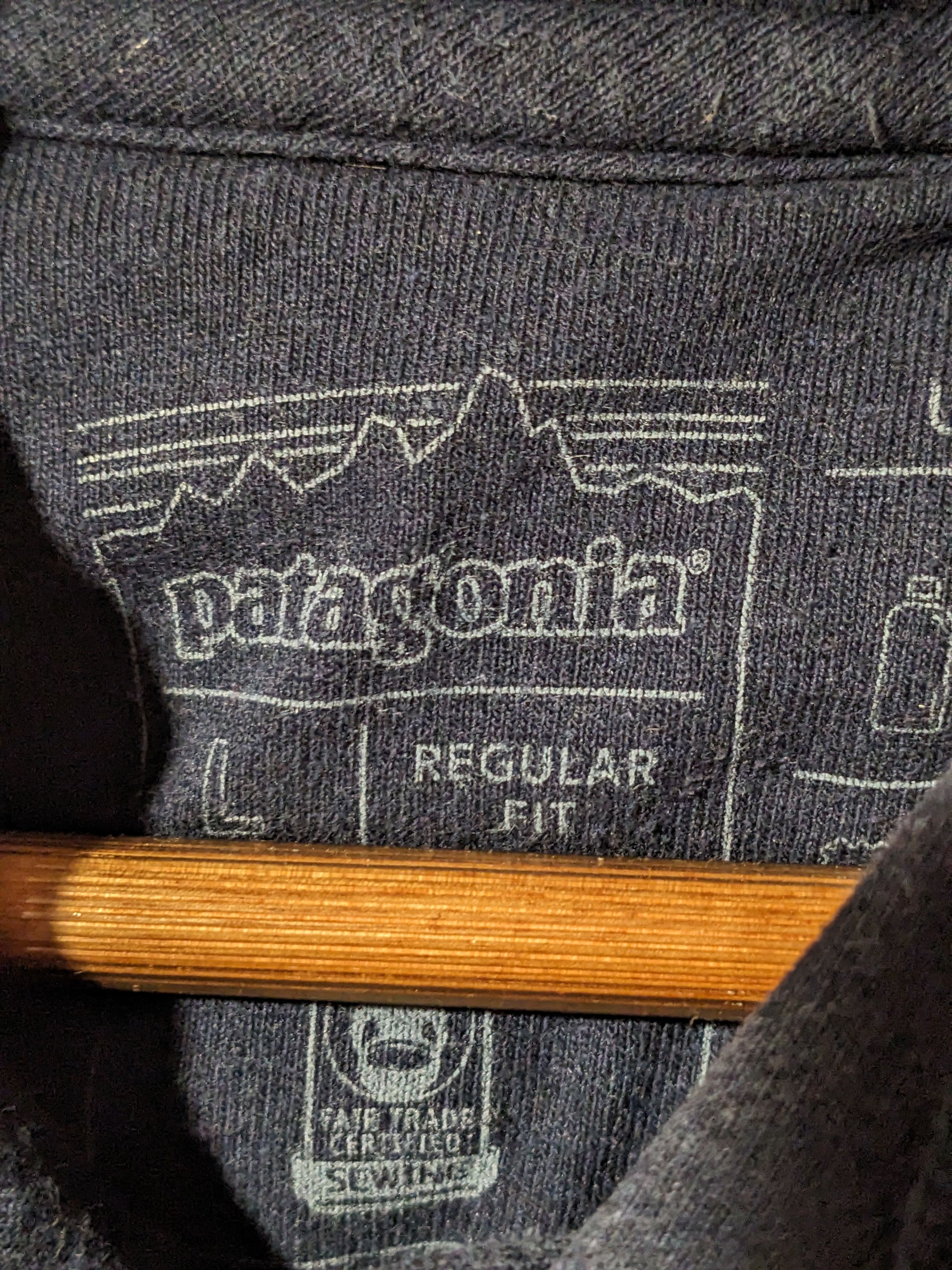 Designer × Patagonia Patagonia Logo Blue Large Regular Fit Uprisal Hoody Size US L / EU 52-54 / 3 - 3 Thumbnail