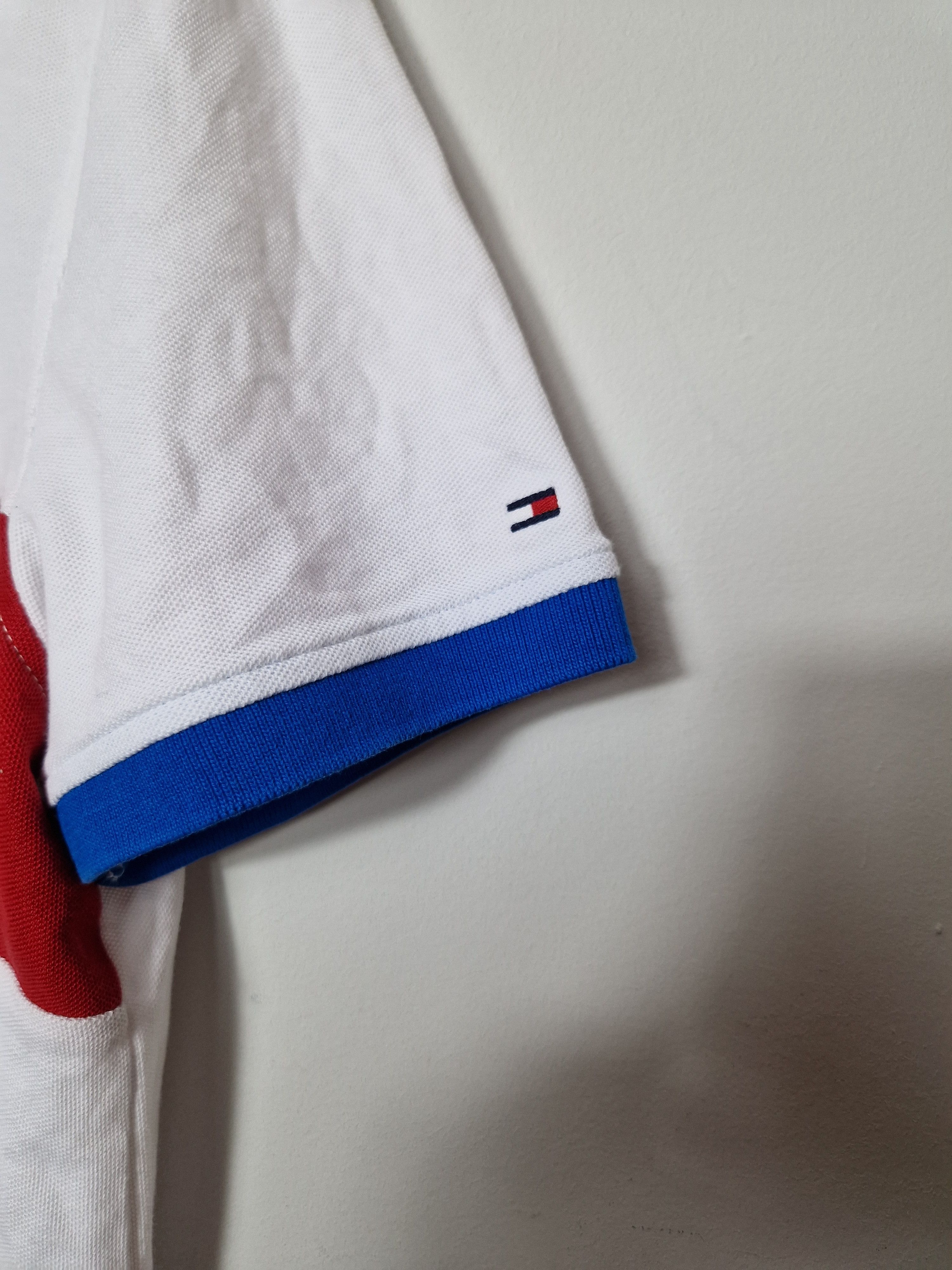 Tommy Hilfiger Tommy Hilfiger big logo polo tee Size US L / EU 52-54 / 3 - 4 Thumbnail