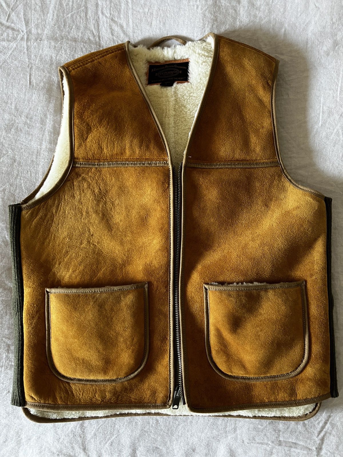 Filson Filson Workshop Shearling Vest Saddle Brown Large Size US L / EU 52-54 / 3 - 10 Thumbnail