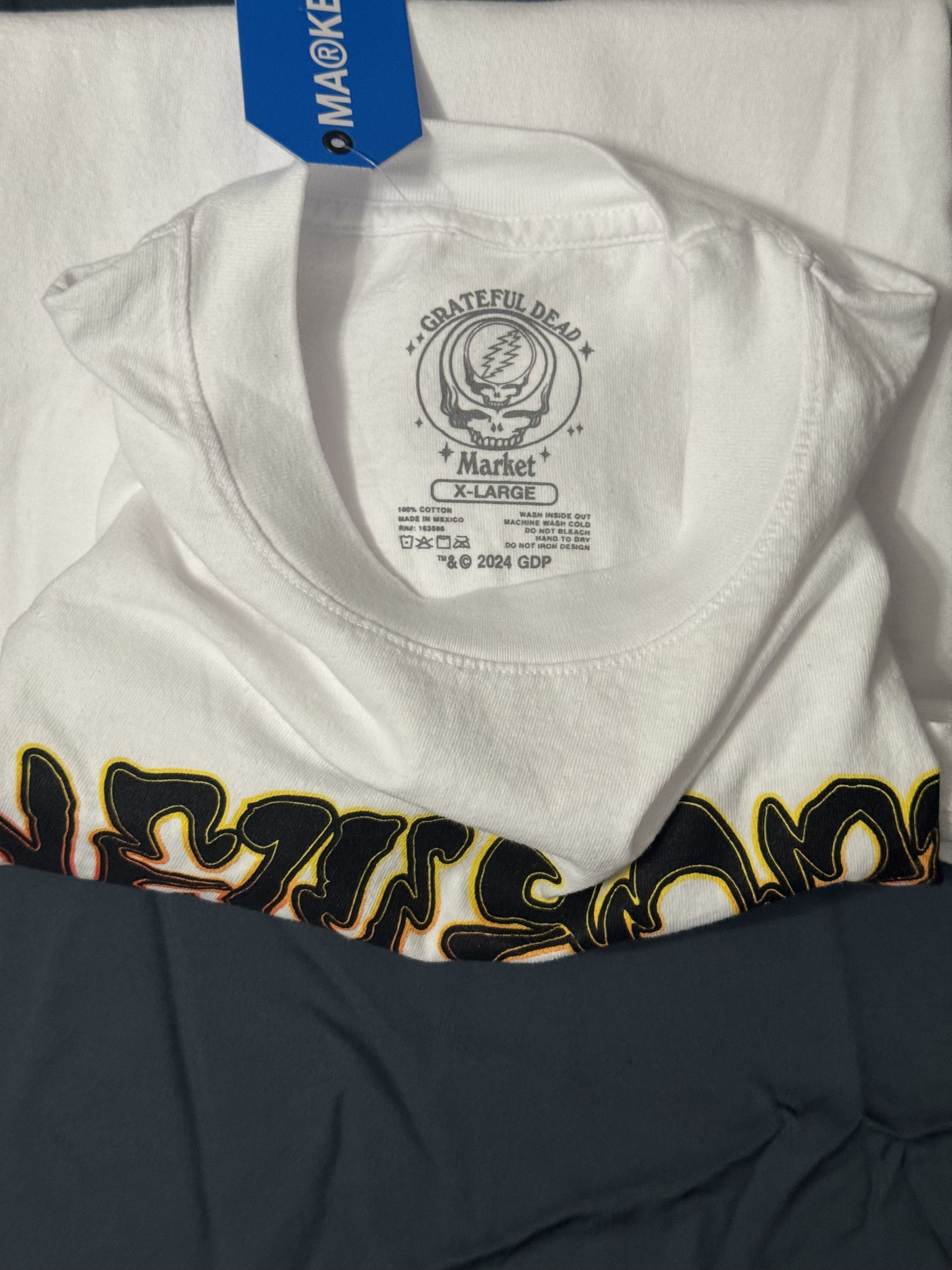 Grateful Dead × Market Market X Dead Jerry Bear New York pop-up T-shirt Size US XL / EU 56 / 4 - 4 Thumbnail