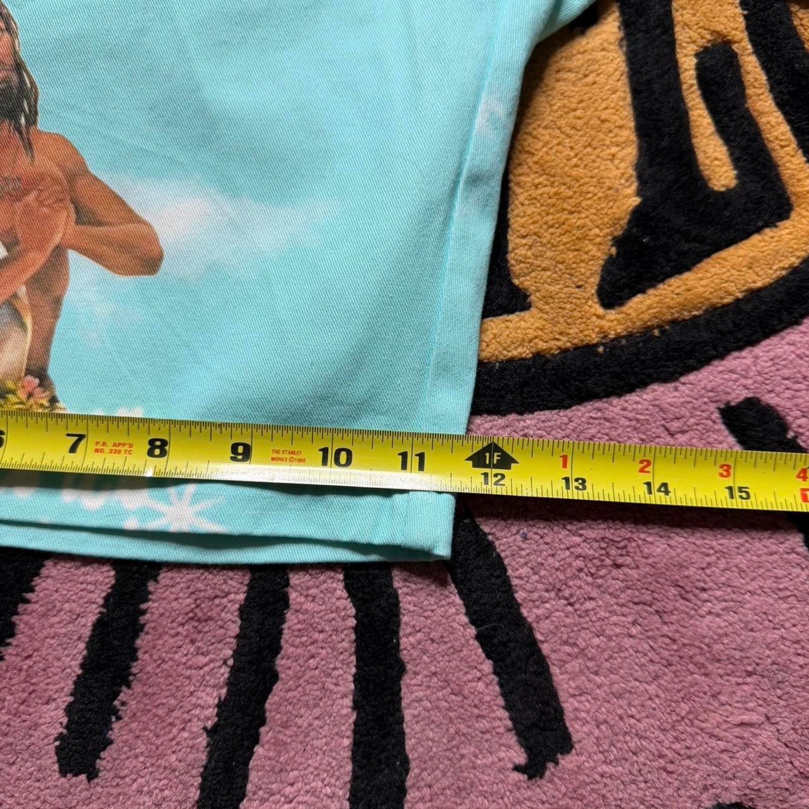 Golf Wang Golf Wang Black Jesus All Over Print Graphic Chino Shorts 34 Size US 34 / EU 50 - 6 Thumbnail