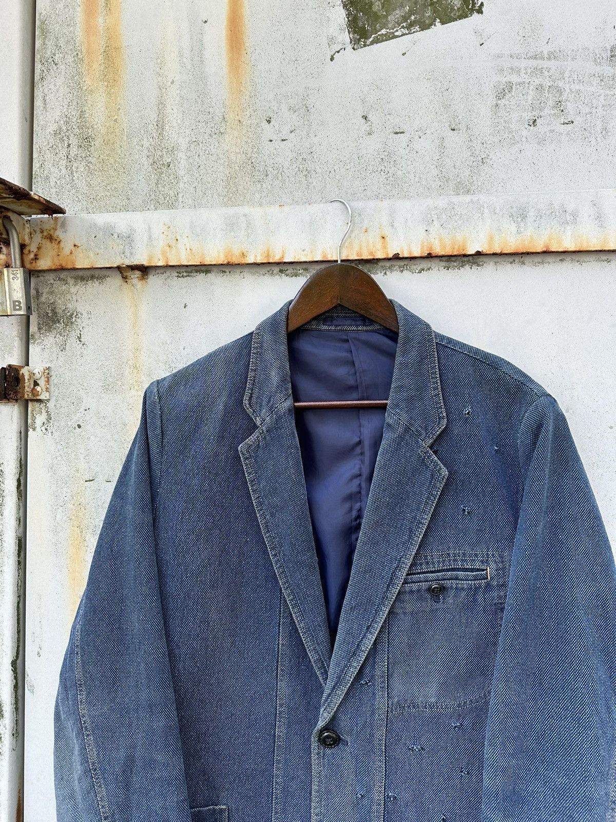 Vintage 👹Vintage THRASHED Monterey & Carmel Chore Jacket Size US L / EU 52-54 / 3 - 3 Thumbnail