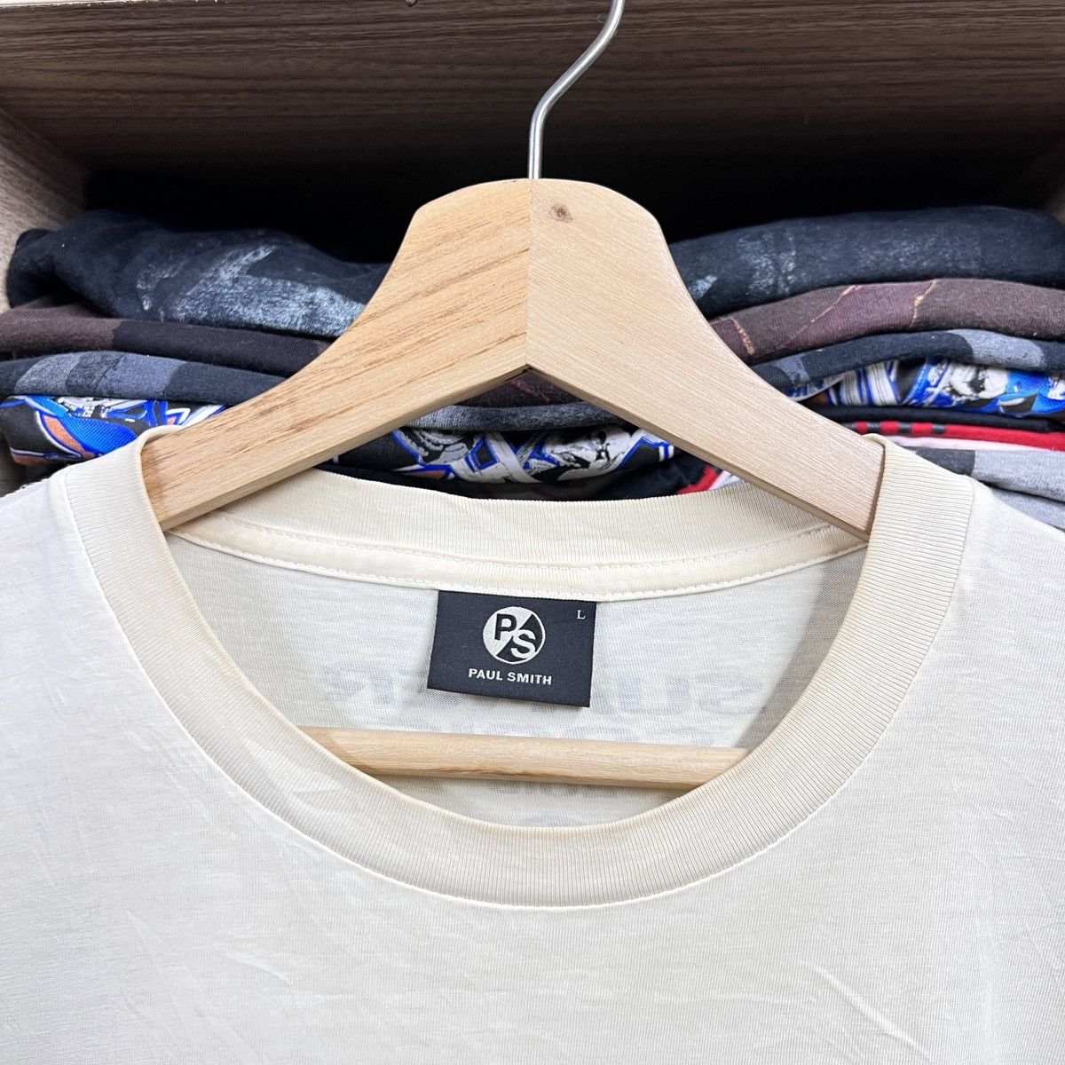 Paul Smith PAUL SMITH SUMMER SONIC VTG TEE — TAG L / RARE PIECE Size US L / EU 52-54 / 3 - 3 Thumbnail