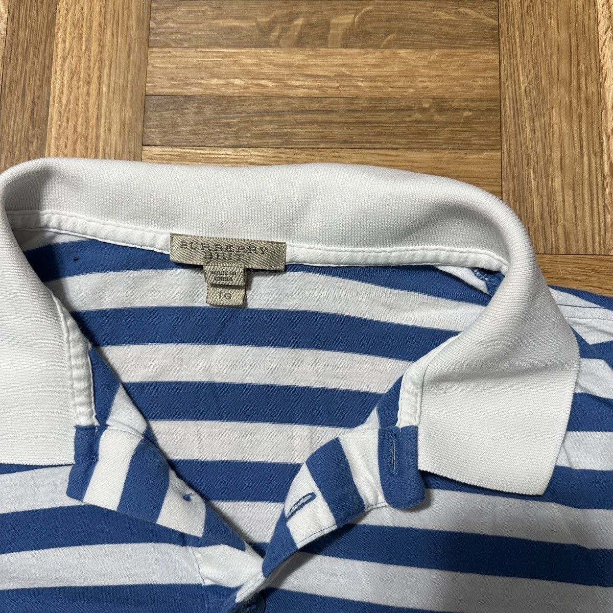 Burberry Burberry Brit striped polo shirt Size US XL / EU 56 / 4 - 4 Thumbnail