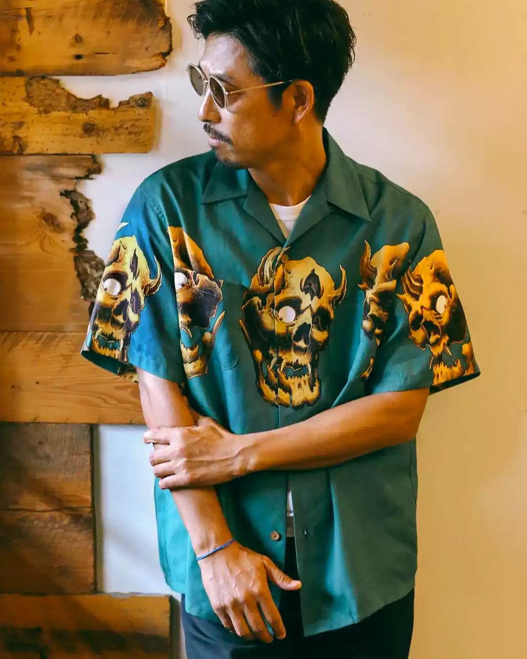 Wacko Maria Wacko Maria 56 Tattoo Hawaiian Short-Sleeved Shirt  