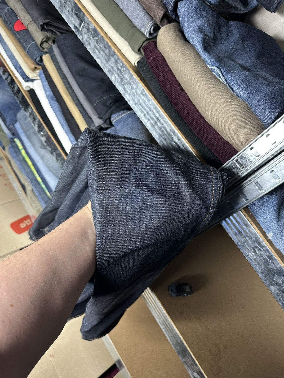 Sandro Sandro Paris Skinny Jeans Men's Size 31 Raw Indigo Denim Size US 31 - 13 Thumbnail