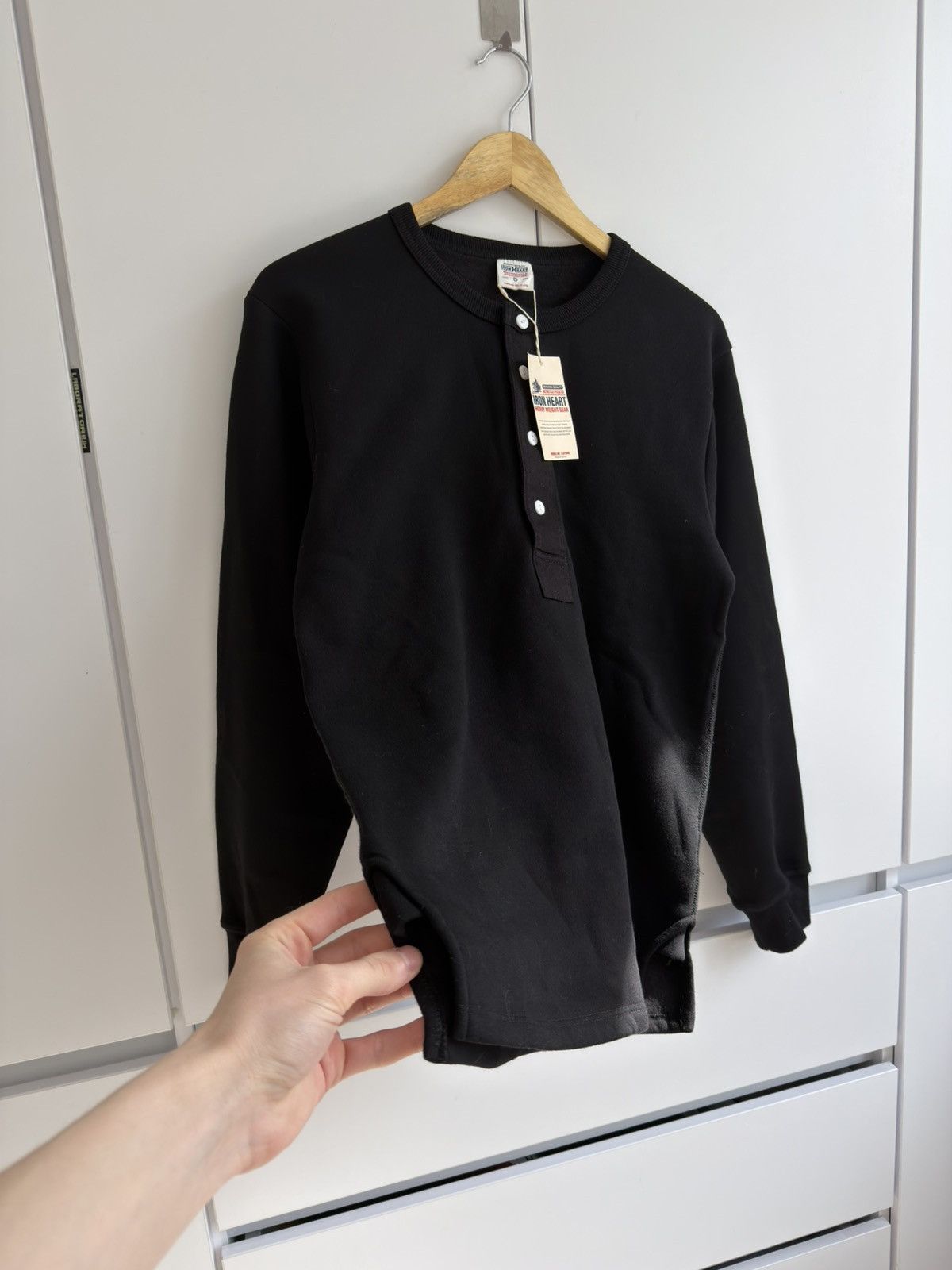 Iron Heart Iron Heart 14oz Black Pullover Sweatshirt S Japan Size US S / EU 44-46 / 1 - 4 Thumbnail