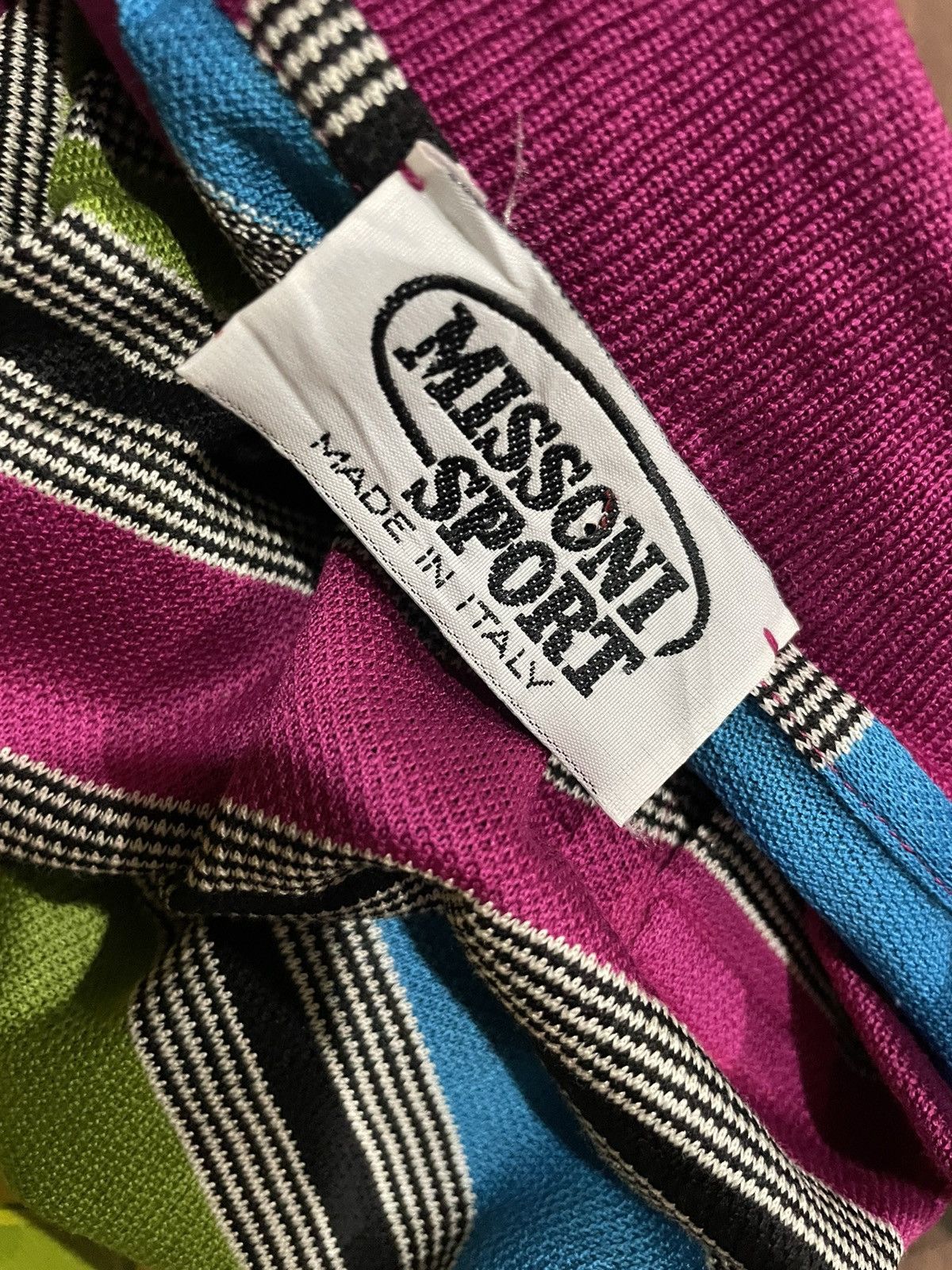 Missoni 90s Missoni 🇮🇹 Italy Polo Shirt Size US M / EU 48-50 / 2 - 11 Thumbnail