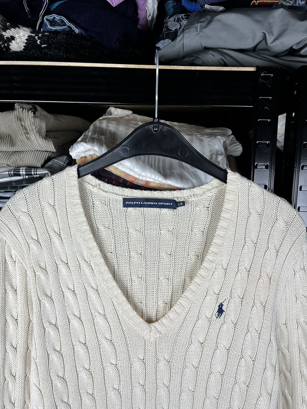 Polo Ralph Lauren × Ralph Lauren × Vintage Ralph Lauren knit pullover old money Size L / US 10 / IT 46 - 3 Thumbnail