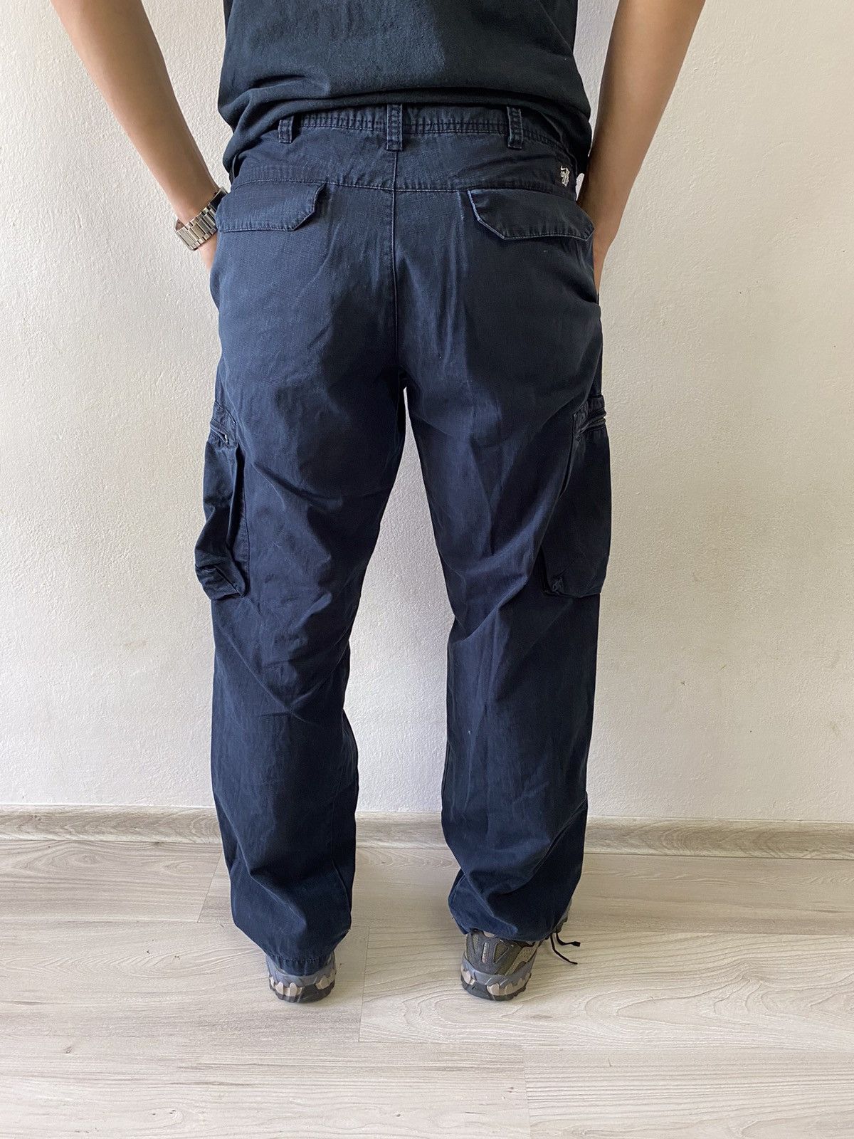 Nike × Vintage Vintage Nike ACG Cargo Pants Nylon Drill Faded Avantgarde Size US 32 / EU 48 - 7 Thumbnail