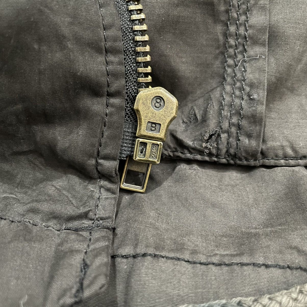 Japanese Brand Japanese Ingni Military Parka Racoon Hood Vkei Apocalypse Size US S / EU 44-46 / 1 - 5 Thumbnail