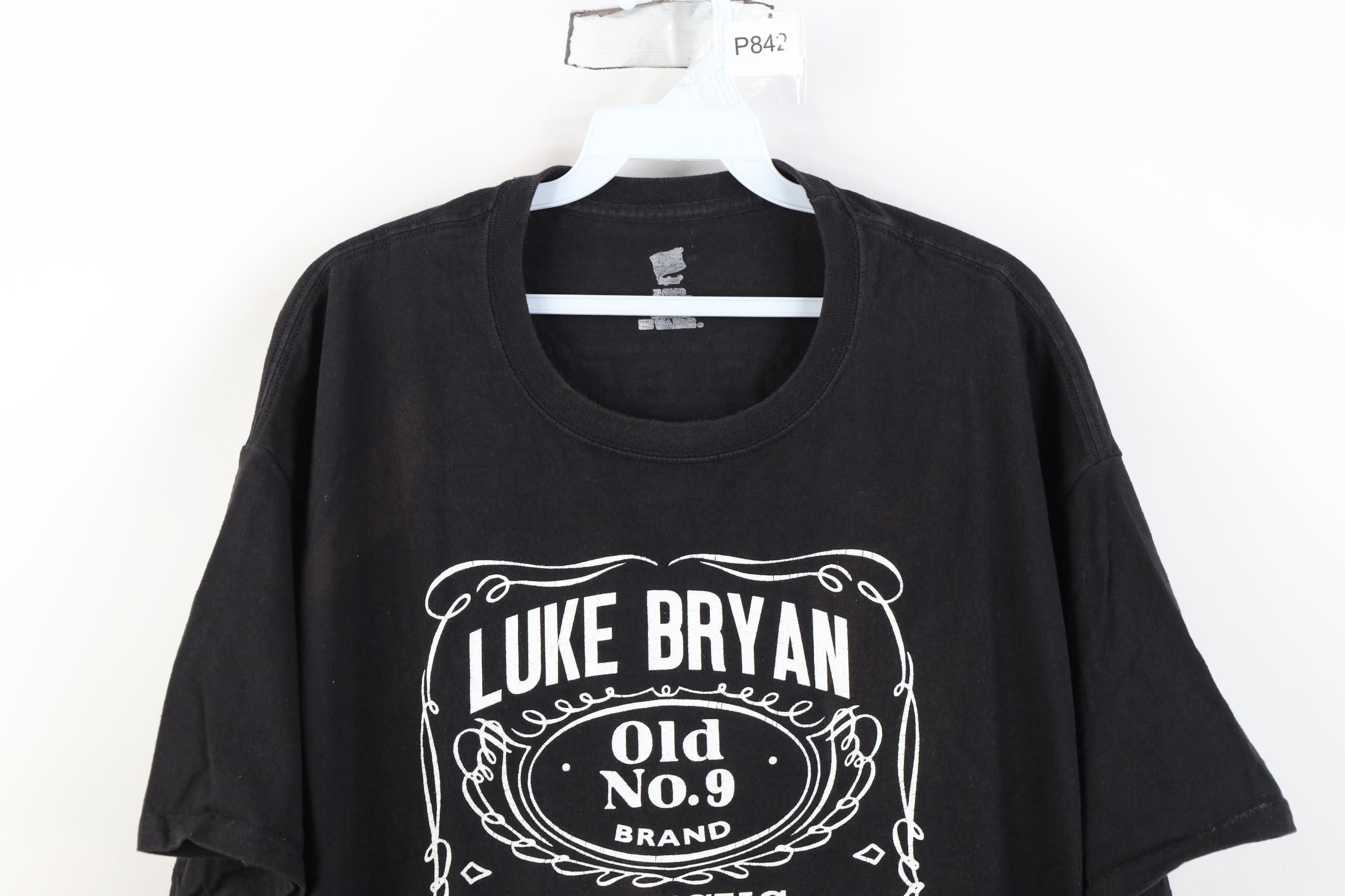 Vintage Y2K The Lights Tour Luke Bryan Band T-Shirt Jack Daniels Size US XL / EU 56 / 4 - 2 Thumbnail