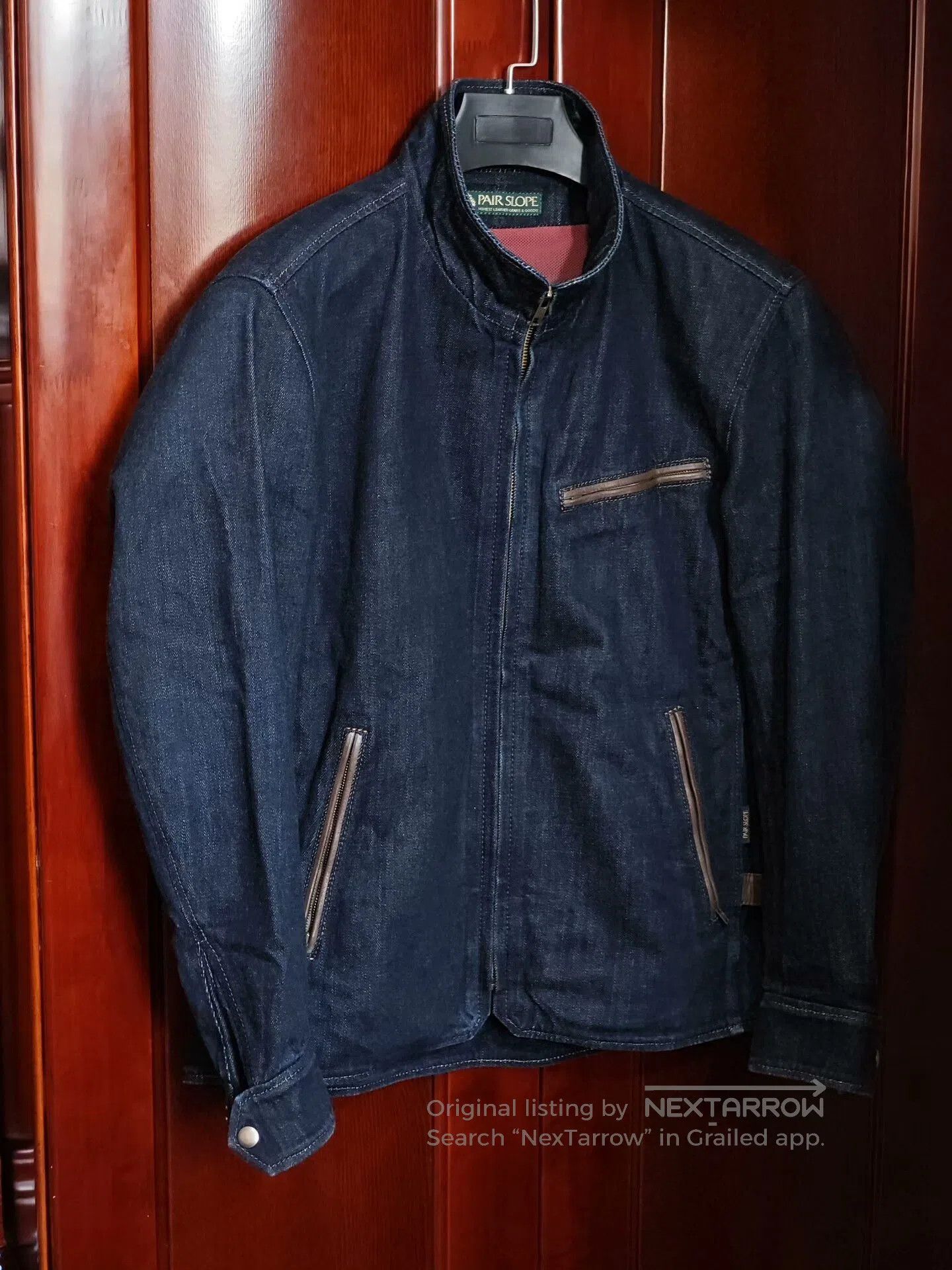 Japanese Brand Japanese Denim Motorcycle Jacket. Size US M / EU 48-50 / 2 - 1 Thumbnail