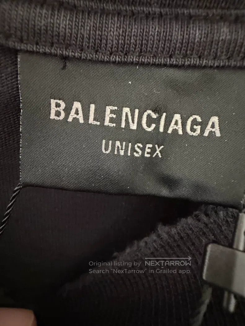 Balenciaga Balenciaga Blurred Letter Logo Short Sleeve T-Shirt Size US M / EU 48-50 / 2 - 3 Thumbnail