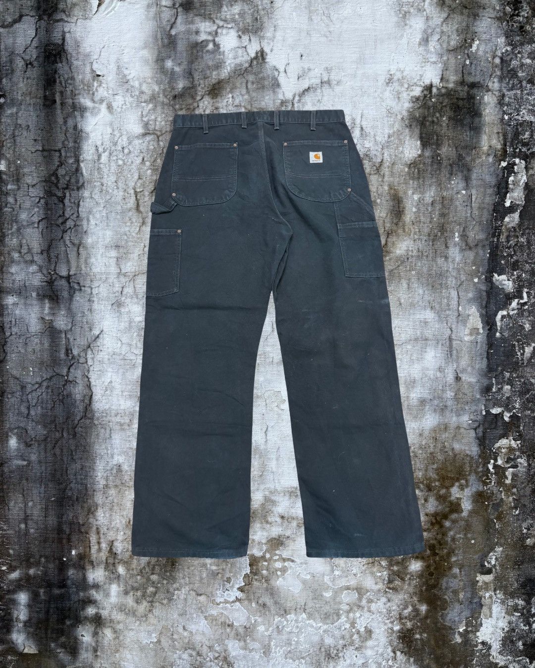 Carhartt Black Carhartt Double Knee Pants - EB136 BLK Size US 36 / EU 52 - 3 Thumbnail
