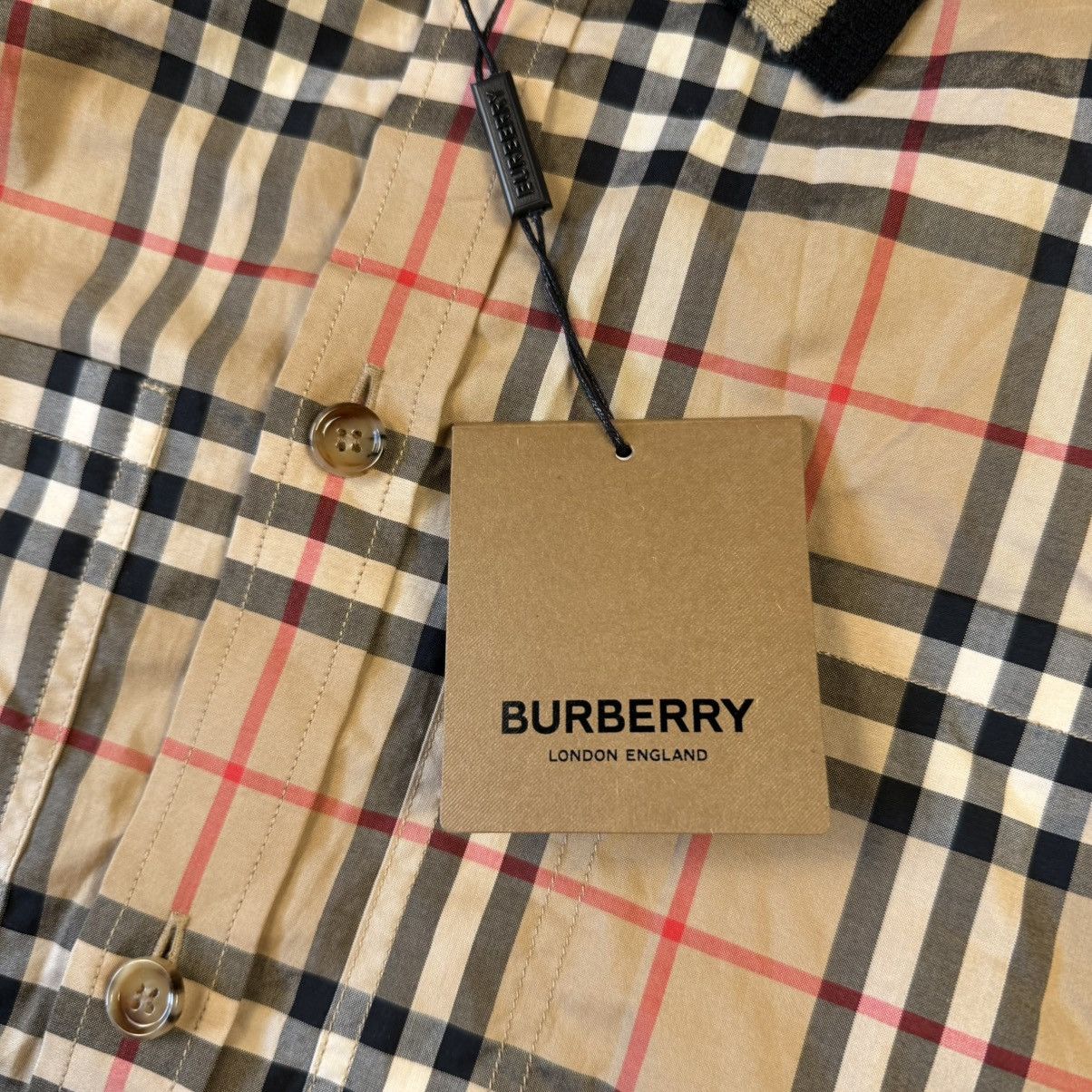 Burberry BURBERRY Long Sleeve Check Pattern Shirt Size US XS / EU 42 / 0 - 2 Thumbnail