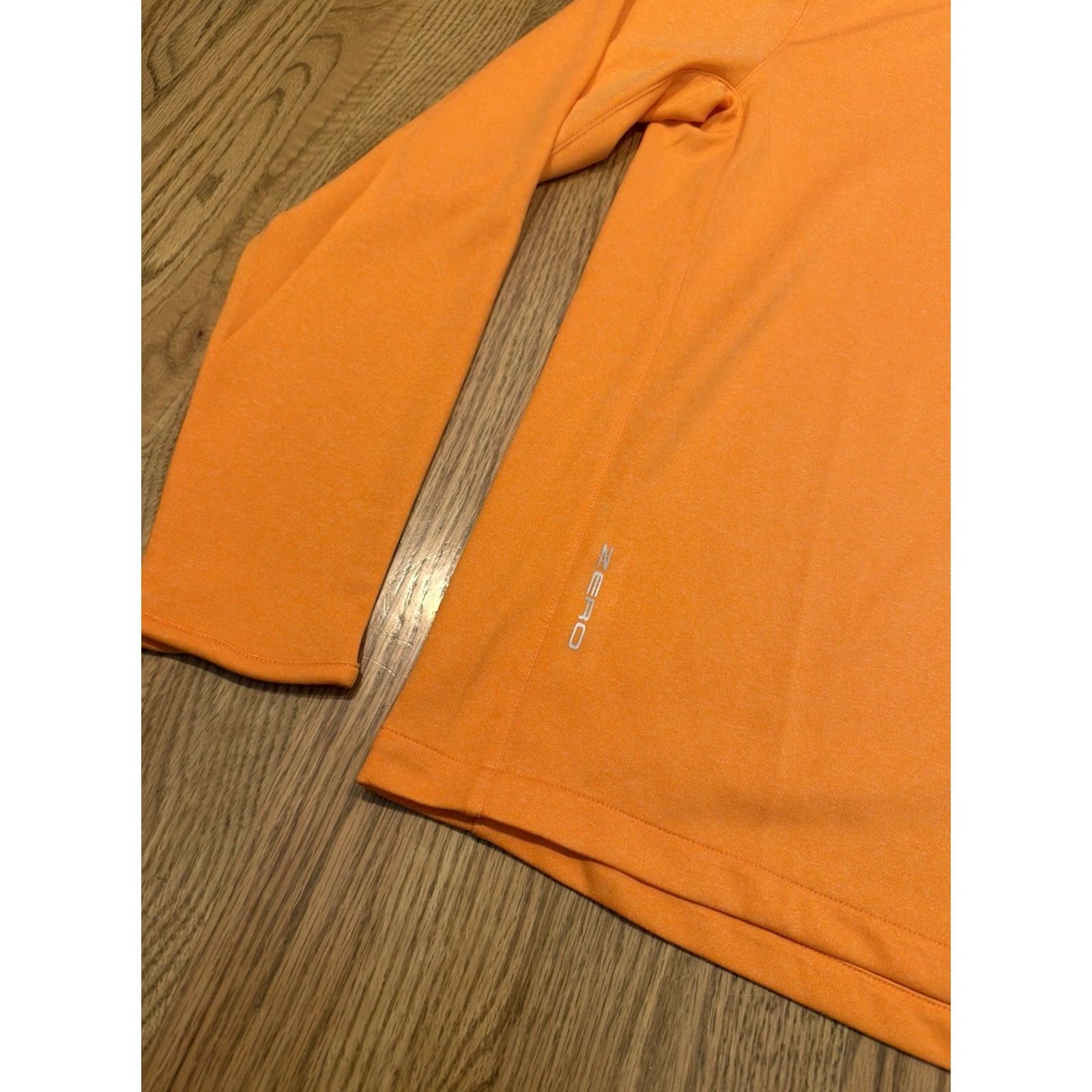 Vintage Zero Restriction Pullover Hoodie Mens S Orange Lightweight Breathable Moisture Wicking Golf Sports Athleisure Size US S / EU 44-46 / 1 - 2 Thumbnail