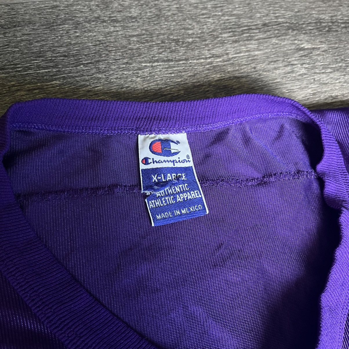NFL Vintage 1990s Champion NFL Minnesota Vikings Warm Up Jersey Size US XL / EU 56 / 4 - 6 Thumbnail