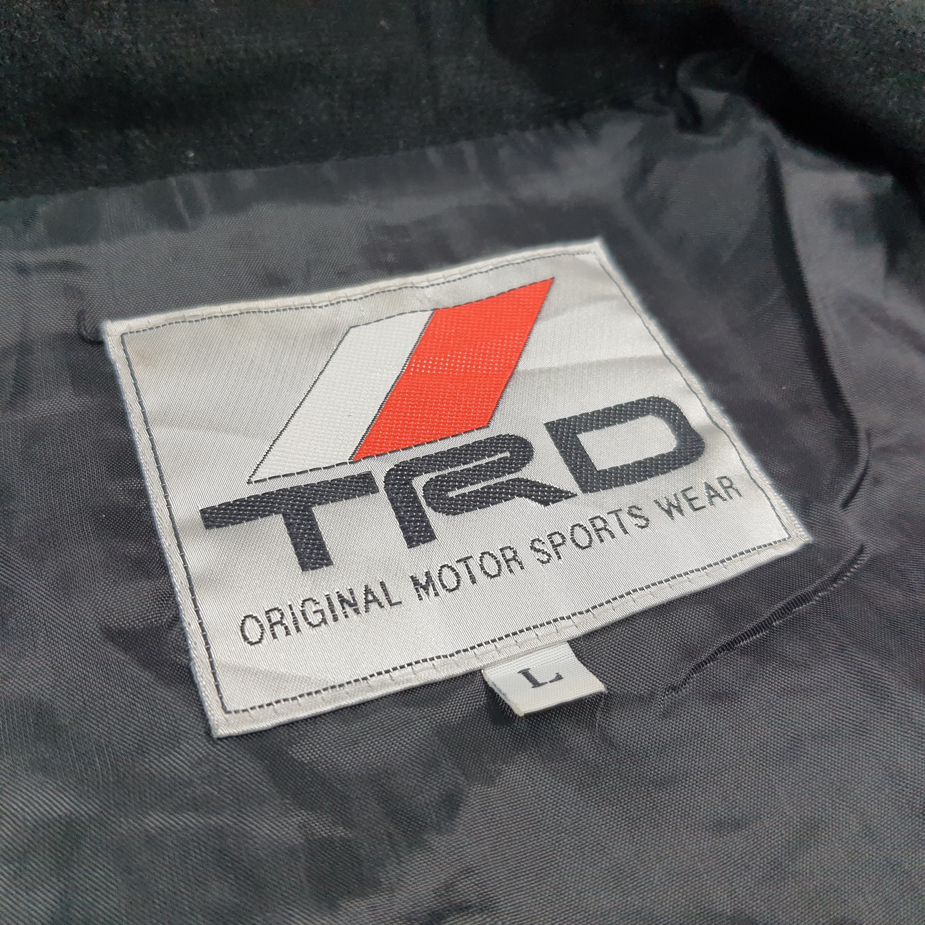 Japanese Brand Vintage TRD Toyota Japan Motorsports JDM Jacket C300N17 Size US L / EU 52-54 / 3 - 8 Thumbnail