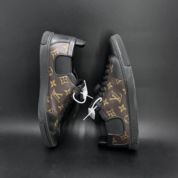 Louis Vuitton Louis Vuitton Casual Stylish Sneakers in Black Brown -2508 Size US 8.5 / EU 41-42 - 7 Thumbnail