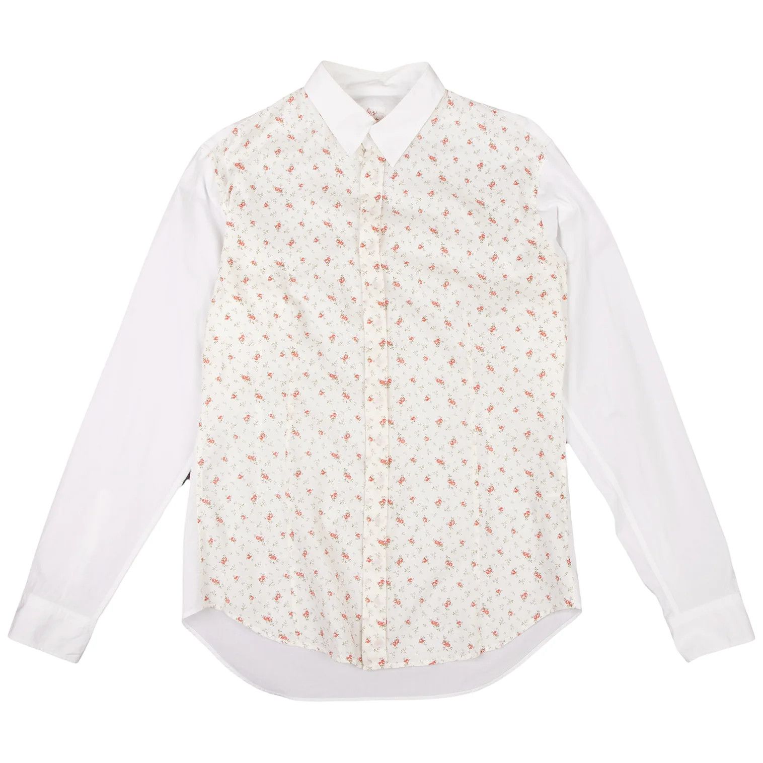 Yohji Yamamoto YOHJI YAMAMOTO Cotton Flower Shirt White 3 Size US S / EU 44-46 / 1 - 1 Thumbnail