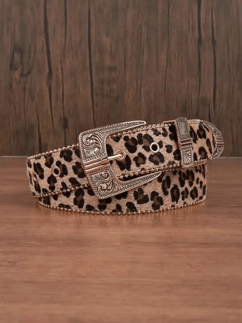 Other 112 cm 2000s style leopard cheetah print belt Size ONE SIZE - 1 Thumbnail