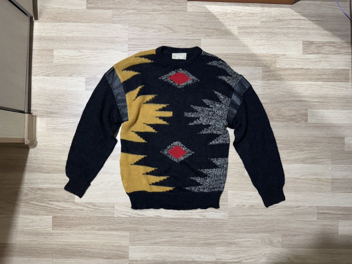 Iceberg Iceberg sweater leather elements Size US L / EU 52-54 / 3 - 1 Thumbnail