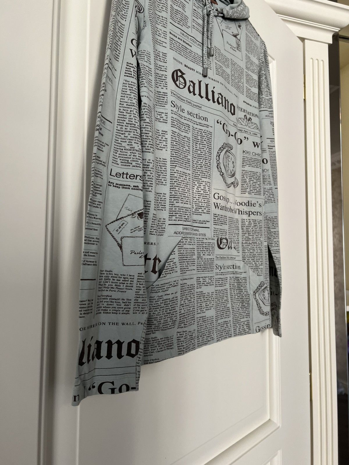 John Galliano John Galliano Gazette Hoodie Size US XS / EU 42 / 0 - 7 Thumbnail