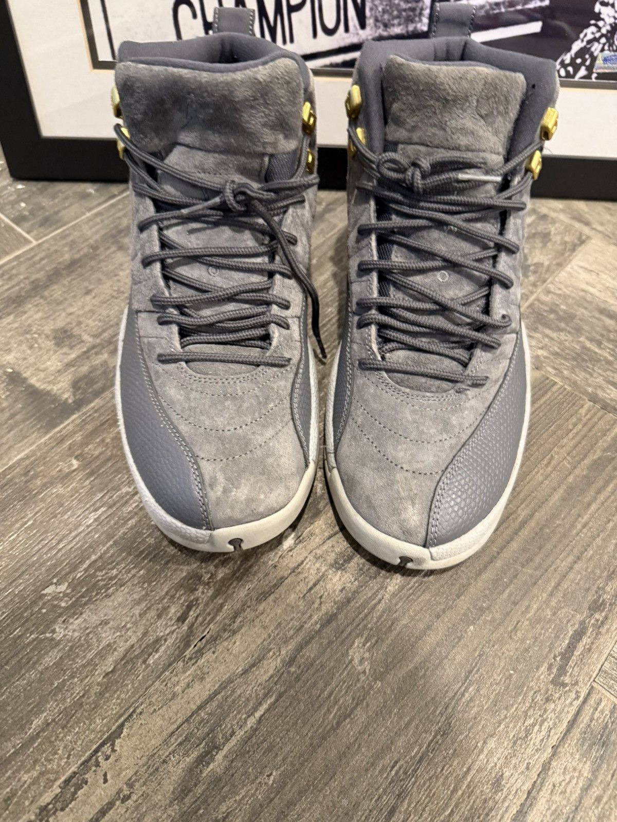 Jordan Brand Air Jordan 12 Retro Dark Grey Size US 10.5 / EU 43-44 - 1 Thumbnail