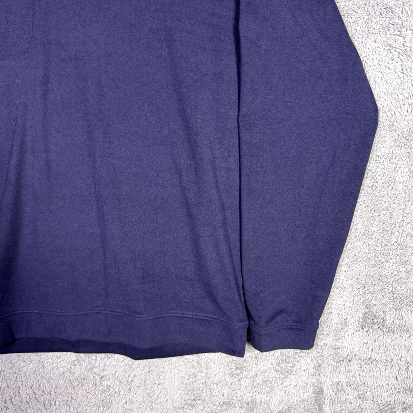 Peter Millar Peter Millar Mens XL Sweater Pullover 1/4 Zip Mock Neck ArdentAir Performance Blue Logo Zipper USA Golf Outdoors Vintage Nets? Size US XL / EU 56 / 4 - 3 Thumbnail