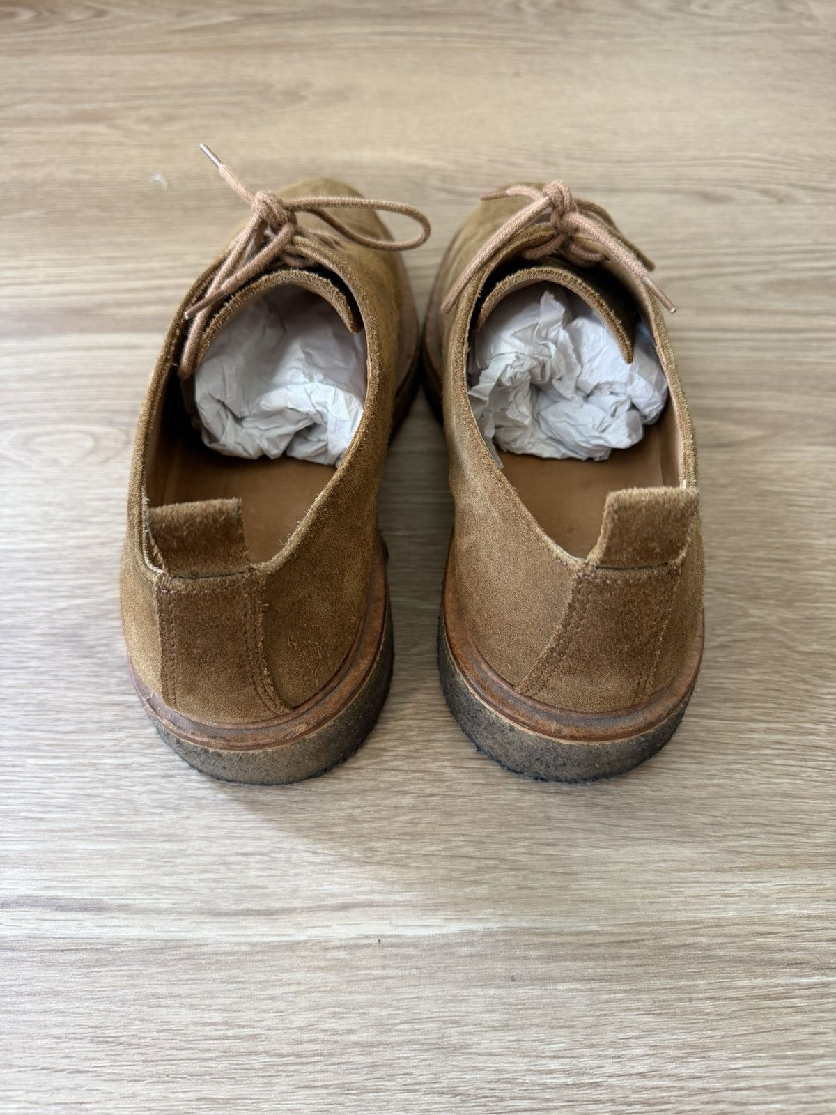 AMI Suede Derby Shoes Made in Portugal Size US 11 / EU 44 - 3 Thumbnail